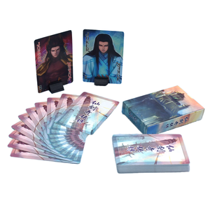 <span class=keywords><strong>Carte</strong></span> da Gioco Personalizzate a Tema Xianxia, <span class=keywords><strong>Carte</strong></span> Olografiche, Set da Poker Collezionabile OEM - Product Image 1