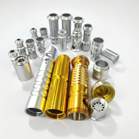 Usinage CNC de précision 5 axes de pièces en aluminium Centre de machines mécaniques Kit de rechange fil EDM et forage pour pièces métalliques