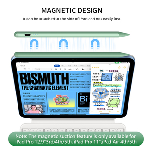 ปากกาสไตลัสแบบมืออาชีพสำหรับการวาดภาพ ป้องกันการสัมผัสโดยฝ่ามือ ปากกาสำหรับงานศิลปะดิจิทัลที่สมบูรณ์แบบสำหรับ <span class=keywords><strong>Procreate</strong></span>, จดบันทึก, นักออกแบบ และศิลปิน - Product Image 3