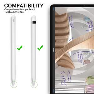 <span class=keywords><strong>Punta</strong></span> de repuesto para bolígrafo táctil, <span class=keywords><strong>punta</strong></span> de Metal de plástico para <span class=keywords><strong>Apple</strong></span> <span class=keywords><strong>Pencil</strong></span> 1st/2nd Generation iPad Stylus Pen, detección de ángulo de inclinación magnético - Product Image 4