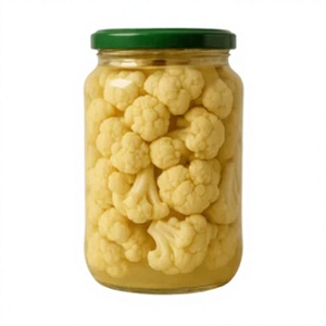 Natural Canned Cauliflower Florets Vinegar Preserved & Seasoned for Wholesale and Export - Product Image 4