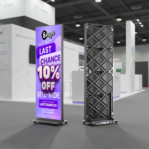 Televisor Portátil con Pantalla LED Giratoria para Interiores, Pantalla LED de 24 Horas de Duración, Señalización Digital y Pantallas LED - Product Image 1