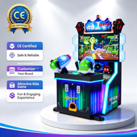 Máquina de Videojuegos de Disparos para Niños MSKY, Operada con Monedas, 2 Jugadores, Familiar, Certificación CE, Entretenimiento de Interior
