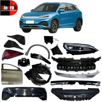 Kit de pare-chocs avant, phares, feux arrière, capot, portières et doublures d'ailes SINEREN pour BYD YUAN PLUS ATTO 3 2022+ EV SUV - Pièces extérieures