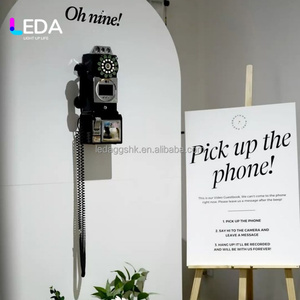 LEDA – Nouveau Livre d'or vidéo et audio tactile élégant avec enregistreur vocal pour mariages et événements - Product Image 1