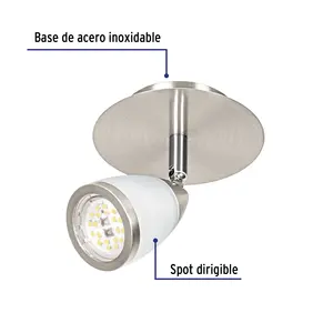 Master con 40 unità di illuminazione a superficie con 1 punto base GU10, Verona, Volteck - Product Image 2