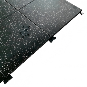 Tapis de sol de gym antidérapants et antichocs pour salle de sport à domicile, garage, fitness, réduction du bruit, faciles à nettoyer, haute densité - Product Image 1