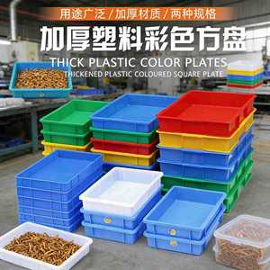 ถาดเก็บของพลาสติก 1200x600x200 มม. สำหรับงานหนัก ใช้ในงานโลจิสติกส์และคลังสินค้า สีฟ้า ไม่มีฝาปิด - Product Image 3