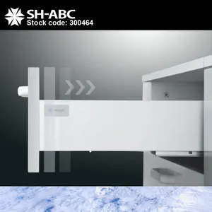 Phần Mở Rộng Toàn Bộ Góc Dưới Được Che Giấu Nhẹ Nhàng, 25kgs, Đồ Nội Thất Nhà Bếp Phòng Tắm, Tủ Có Ngăn Kéo, Thanh Trượt - Product Image 3