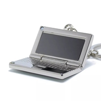 Porte-clé pliable pour ordinateur portable, nouveau Mini accessoire créatif, en métal, pour clavier, en alliage LCD,