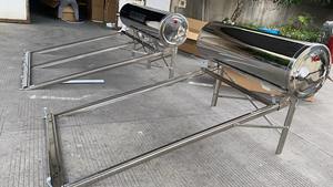 Chaudière à geyser solaire pressurisée Offre Spéciale 200L avec collecteur à plaque <span class=keywords><strong>plate</strong></span> pour un usage domestique extérieur dans les hôtels ou les maisons - Product Image 4