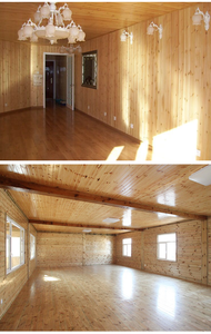 Rivestimento Esterno Professionale in Pino Scozzese Bianco Economico - Product Image 2