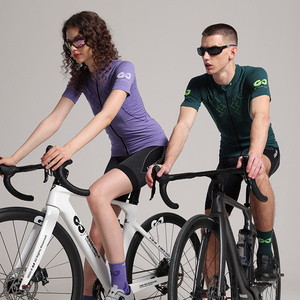 GJ QXF0203 Naadloze Anti-UV Snel Droogende Fietsjersey voor Heren/Dames Hoge Kwaliteit Ademend Fietsshirt met Aangepast Logo OEM/ODM - Product Image 4