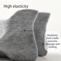 Les chaussettes de style sportif à oreille debout plate de Minghui Lady sont respirantes, confortables, antibactériennes et personnalisables