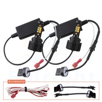 Белый Янтарный переключатель BA15S BAU15S 12 светодиодов R3 SMD Canbus Error T20 7440 3156 21,6 Вт двухцветный комплект поворотников DRL