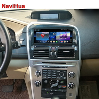 Navihua Écran d'autoradio 8.8 pouces intégré Carplay Android Auto DSP pour Volvo XC60 2009-2017 GPS Navigation Multimédia RHD LHD