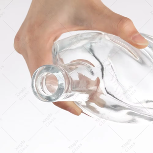 Botellas de Vidrio Personalizadas de Diseño Nuevo de 750 ml para Licores Premium como Brandy XO, Cognac, Vodka, Whisky, Tequila, Ron y Licores - Product Image 2