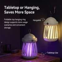 Lampe anti-moustiques à lumière violette, raquette électrique anti-moustiques, piège à insectes mural ou sur pied pour chambre à coucher