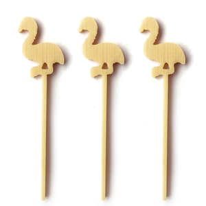 Biodegradable flamingo agitador cóctel agitador de café palo <span class=keywords><strong>bar</strong></span> coctel bebidas ronda surgió agitador - Product Image 1