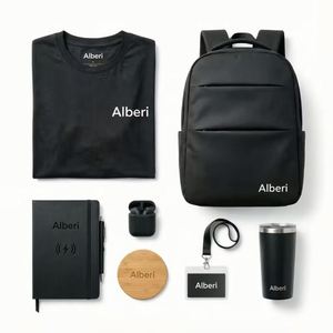 Kit de Bienvenida Premium para Empleados con Logotipo Personalizado, Mochila para Portátil, Cuaderno, Botella de Agua Aislada, Caja de Regalos Promocionales de la Empresa - Product Image 2