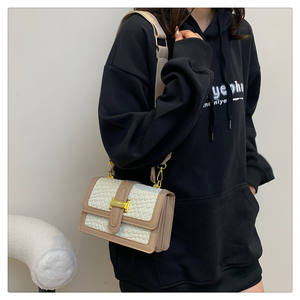 กระเป๋าแฟชั่นใหม่ 2025 กระเป๋าสะพายข้างผู้หญิง ดีไซน์ลายตารางหมากรุก วัสดุคุณภาพสูง สำหรับผู้หญิง - Product Image 4