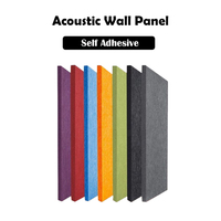 Panneaux acoustiques en feutre PET de 20 mm pour l'absorption du son, réduction du bruit, panneaux muraux acoustiques en fibre de polyester