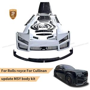 Upgrade Facelift MSY Style <strong>Body</strong> <strong>Kit</strong> for <strong>Rolls</strong> <strong>Royce</strong> Cullinan Front Bumper Assembly Wheel Eyebrow Rear Exhaust Tips Rear Spoiler - Product Image 1
