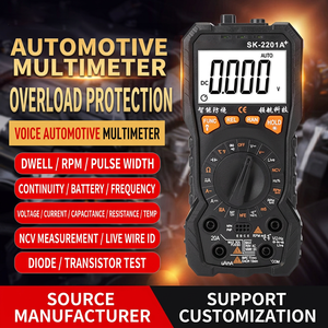 Multímetro Digital FNAEKOLR SK-2201A 1000V 200A con Rango Automático, Resistente al Polvo, para Reparación de Automóviles - Product Image 4