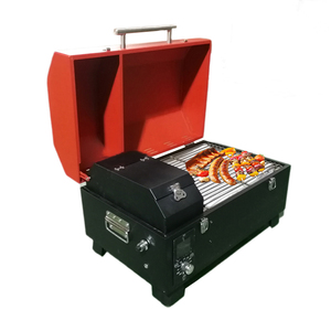 Fumoir à poisson électrique intelligent moderne de qualité supérieure avec commande numérique par bouton, machine à griller au <span class=keywords><strong>bois</strong></span> de pellets pour <span class=keywords><strong>barbecue</strong></span> - Product Image 4