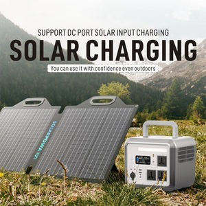 卸売NewYenk 220V/110V 60Ah 1152Whキャンプ用1200Wソーラー発電機ポータブル - Product Image 5