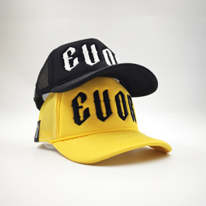 Casquette de camionneur en mousse Y2K personnalisée OEM, broderie 3D, casquette en maille à 5 panneaux avec impression de logo personnalisé - Product Image 3