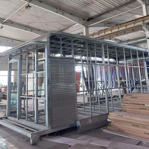 Maisons conteneurs en acier écologiques, durables, pour le <span class=keywords><strong>travail</strong></span> en extérieur, avec vue 160°, étanches, structure en acier, type Apple House pour villa, chambre <span class=keywords><strong>à</strong></span> coucher - Product Image 4