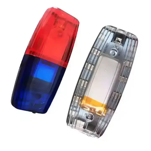 Đèn LED cảnh báo đeo vai màu đỏ xanh có thể sạc lại Đèn LED đeo vai đa chức năng có thể sạc lại - Product Image 3