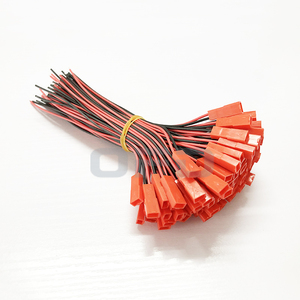 Câble de borne mâle JST-2P 10 cm, connecteur automobile 2 broches pas de 2,45 mm, fil de connexion <span class=keywords><strong>LED</strong></span>, fil de borne ignifuge JST-2P - Product Image 2