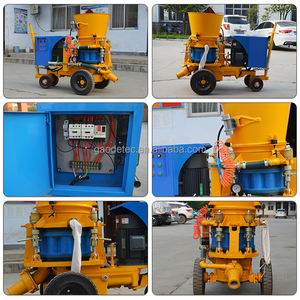 Spraying refractory materials refractory <strong>shotcrete</strong> <strong>machine</strong> Gaodetec <strong>used</strong> for 1 year new 8~9m3/min iso ce - Product Image 2