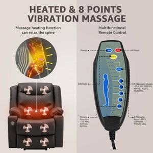 Geeks ofa Lazy Leather Power Elektrischer medizinischer Lift-Liegestuhl mit <span class=keywords><strong>Massage</strong></span>-Heiz funktion für ältere und behinderte Menschen - Product Image 3