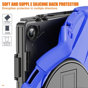 Per <span class=keywords><strong>Lenovo</strong></span> Tab <span class=keywords><strong>M10</strong></span> Plus 3rd Gen 2022 10.6 "TB-125F TB-128F Silicone antiurto tracolla rotazioni robusto <span class=keywords><strong>custodia</strong></span> per <span class=keywords><strong>Tablet</strong></span> - Product Image 4