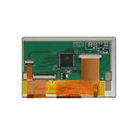 Papan PCB Pengontrol Antarmuka MCU SSD1963 dengan Layar Sentuh Kapasitif Resolusi 480*272 Ukuran 4,3 Inci