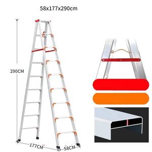 <span class=keywords><strong>Escalera</strong></span> <span class=keywords><strong>recta</strong></span> plegable multifuncional <span class=keywords><strong>de</strong></span> estilo caliente, <span class=keywords><strong>escalera</strong></span> <span class=keywords><strong>de</strong></span> espiga <span class=keywords><strong>de</strong></span> aleación <span class=keywords><strong>de</strong></span> <span class=keywords><strong>aluminio</strong></span> engrosada, <span class=keywords><strong>escalera</strong></span> <span class=keywords><strong>de</strong></span> <span class=keywords><strong>aluminio</strong></span> <span class=keywords><strong>de</strong></span> espiga <span class=keywords><strong>de</strong></span> trabajo - Product Image 2