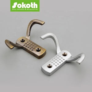 Nhà Máy giá bán buôn nhà trang trí Hợp kim kẽm phụ kiện cửa tường móc khóa - Product Image 5