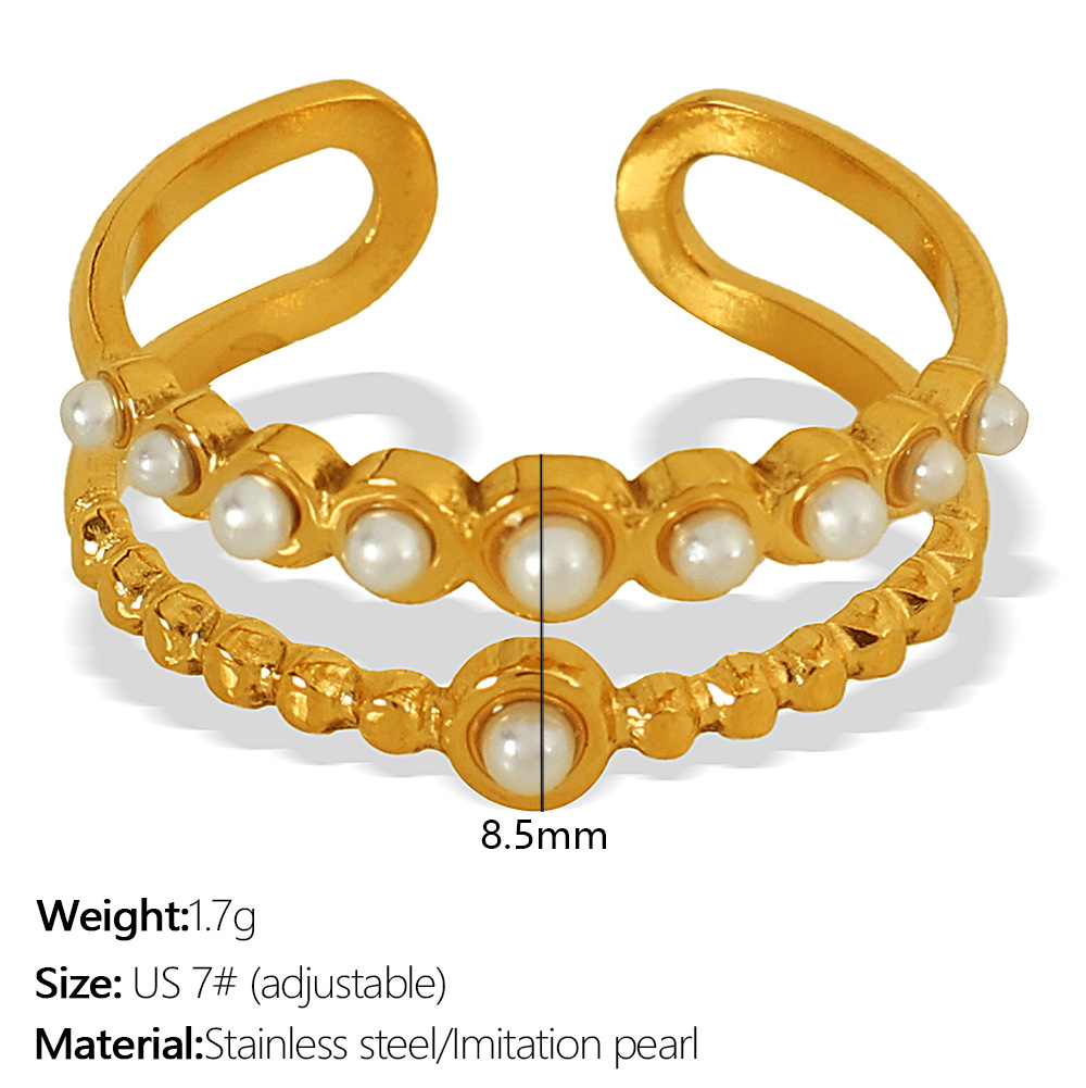 Perles double couche