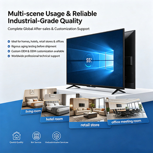 Televisor LED Inteligente Android 4K Ultra HD de 55 Pulgadas, Sin Marco, OEM, Personalizado, Precio de Fábrica al por Mayor, WiFi, Bluetooth - Product Image 5