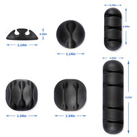 EKO-Organisateur de gestion de câbles en silicone pour montre, câble de protection, accessoire de téléphone