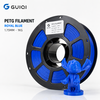 Filamento PETG de 1.75mm en Azul Klein, Baja Distorsión, Filamento de Plástico para Impresión 3D FDM, Venta Caliente