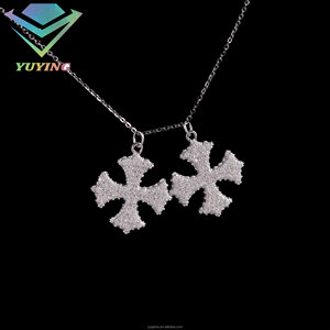 ลดราคาสุดฮอต เพชรโมอิสซาไนต์ VVS หลากหลายสไตล์ จี้สวยงาม ชุบทอง เงินแท้ 925 พร้อมใบรับรอง GRA จัดส่งจากโรงงาน - Product Image 1