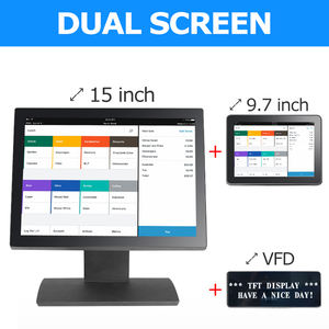 Terminal Punto de Venta con Pantalla Táctil Todo en Uno, Sistema POS con Windows y Pantalla Extensible HD de 2.5'' a <span class=keywords><strong>Precio</strong></span> de Fábrica - Product Image 5