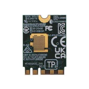 WiFi 6/BT 5.2 avec double antenne, prise en charge de l'interface M.2 E Key, Realtek RTL8852BE M.2 WiFi-PCle BT-USB - Product Image 2