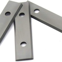 Lame de raclage en carbure de tungstène 50x12x1,5 mm pour tête de coupe de dégauchissage et raclage manuel du bois