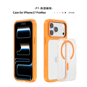 <span class=keywords><strong>Funda</strong></span> Magnética <span class=keywords><strong>Original</strong></span> Transparente para iPhone 17 Air 16 15 14 13 12 11 Pro Max Plus, <span class=keywords><strong>Funda</strong></span> de Silicona Magnética Transparente - Product Image 5