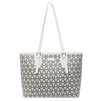 Sac fourre-tout portable à fermeture imprimée personnalisée Sac à main bandoulière de luxe de grande capacité en PU pour femmes